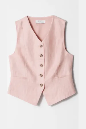 & OTHER STORIES Tailored Linen Waistcoat