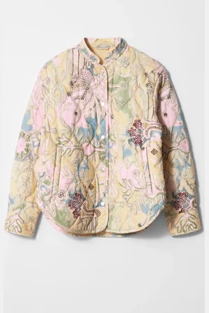 & OTHER STORIES Quilted Stand-Collar Jacket