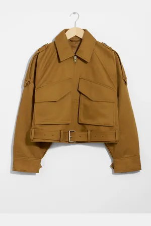 & OTHER STORIES Belted Patch-Pocket Jacket