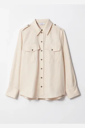 & OTHER STORIES Satin Utility Shirt