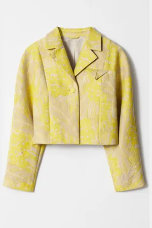 & OTHER STORIES Cropped Jacquard Jacket