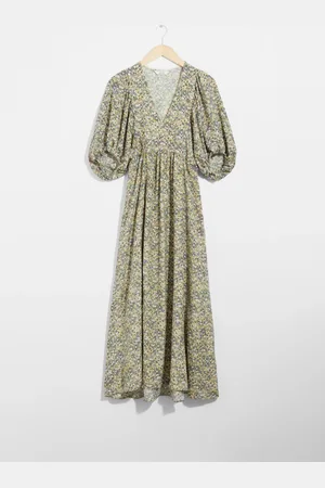 & OTHER STORIES Puff-Sleeve Maxi Dress