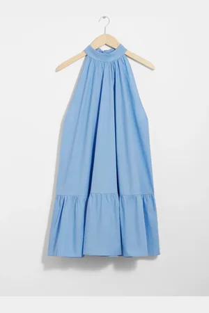& OTHER STORIES Bow-Detailed Mini Dress