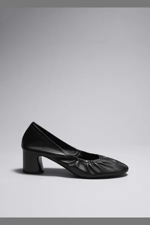& OTHER STORIES Soft Block-Heel Pumps