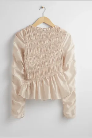 & OTHER STORIES Smocked Top