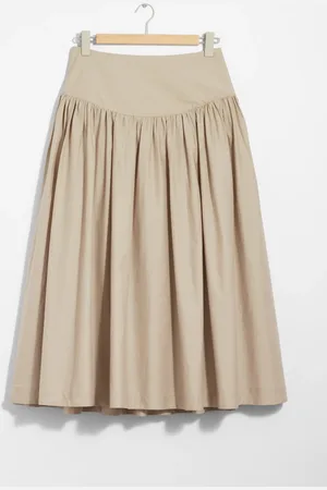 & OTHER STORIES A-Line Midi Skirt