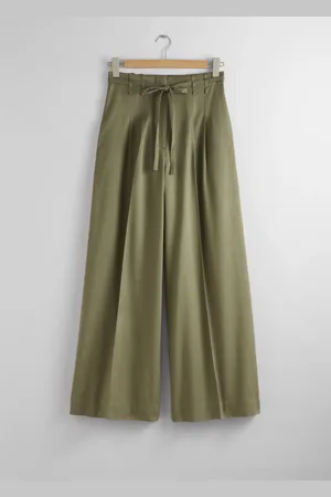 & OTHER STORIES Wide Belted Trousers
