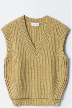 & OTHER STORIES Knitted Mohair-Blend V-Neck Vest