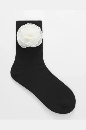 & OTHER STORIES Flower Appliqu?? Socks
