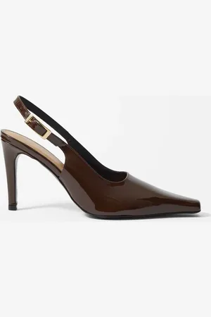 & OTHER STORIES Patent Leather Slingback Pumps