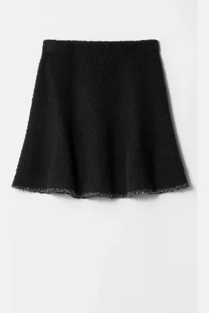 & OTHER STORIES Sequin-Trimmed Boucl?? Mini Skirt