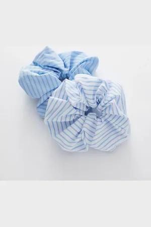 & OTHER STORIES Duo Extra-Large Striped Scrunchie Set