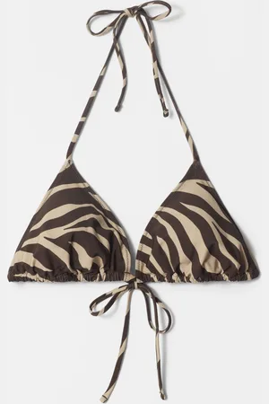 & OTHER STORIES Halterneck Triangle Bikini Top