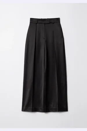 & OTHER STORIES Shiny Wool-Blend Trousers