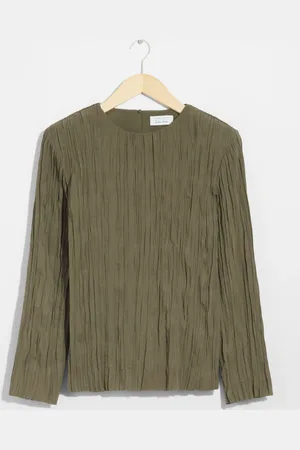 & OTHER STORIES Crinkled Top