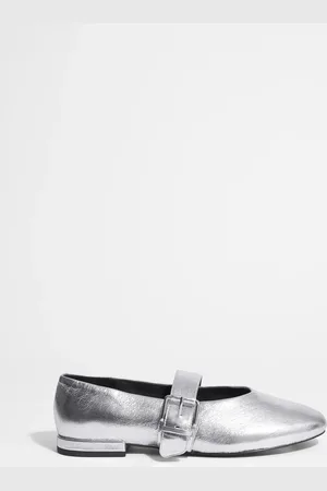 & OTHER STORIES Buckled Leather Ballerinas