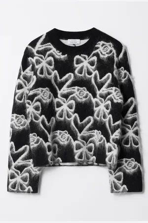& OTHER STORIES Patterned Intarsia-Knit Jumper
