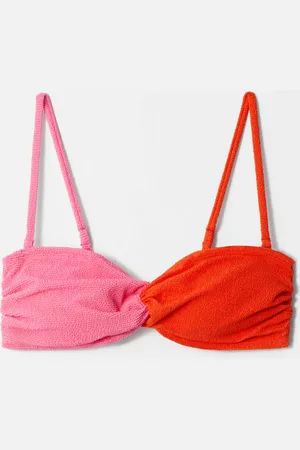 & OTHER STORIES Textured Bandeau Bikini Top