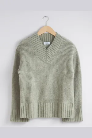 & OTHER STORIES Fuzzy Knit Jumper