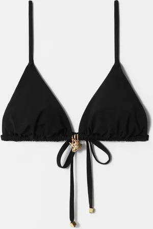 & OTHER STORIES Charm-Detailed Triangle Bikini Top