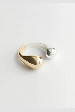 & OTHER STORIES Duo Tone Split Ring