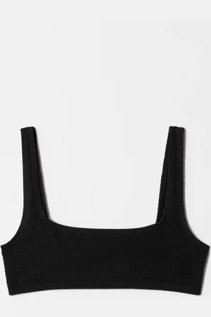 & OTHER STORIES Textured Square-Neck Bikini Top