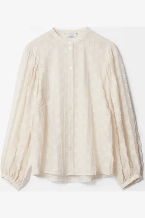 & OTHER STORIES Textured Voluminous Sleeve Blouse