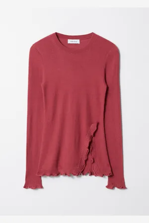 & OTHER STORIES Ruffled-Slit Top