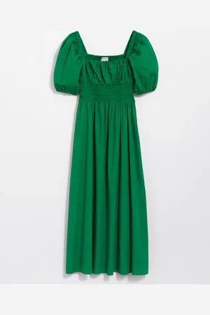& OTHER STORIES Puff-Sleeve Midi Dress