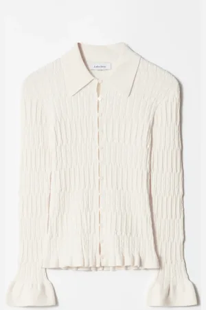 & OTHER STORIES Knitted Collar Cardigan