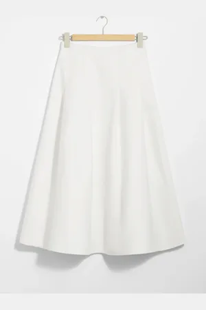 & OTHER STORIES A-Line Midi Skirt