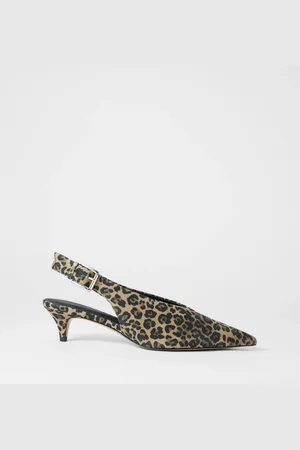 & OTHER STORIES Leather Slingback Kitten Heels