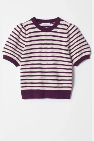 & OTHER STORIES Scalloped Knit Top