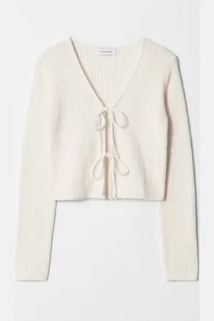 & OTHER STORIES Knitted Tie-Detail Cardigan