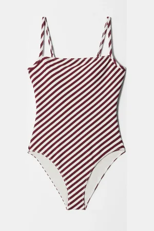 & OTHER STORIES Straight-Neck Swimsuit