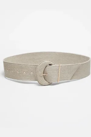 & OTHER STORIES Wide Linen Belt