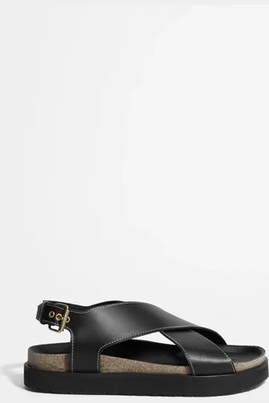 & OTHER STORIES Criss-Cross Leather Sandals