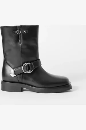 & OTHER STORIES Leather Biker Boots