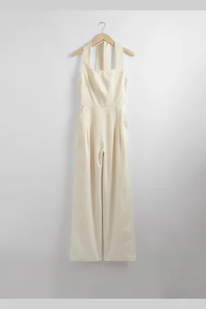 & OTHER STORIES Halterneck Jumpsuit