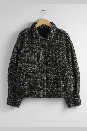 & OTHER STORIES Boxy Tweed Jacket