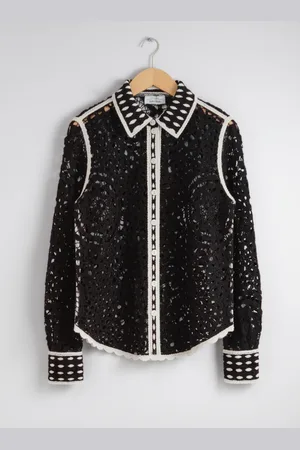 & OTHER STORIES Crocheted Shirt