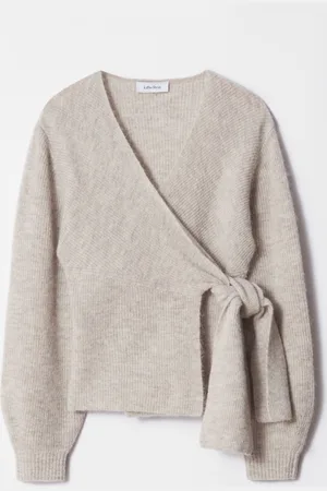 & OTHER STORIES Alpaca-Blend Knitted Wrap Cardigan