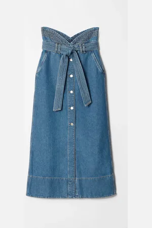 & OTHER STORIES Denim Maxi Skirt