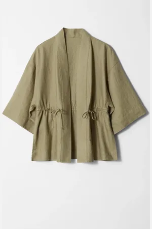 & OTHER STORIES Drawstring Linen Blazer