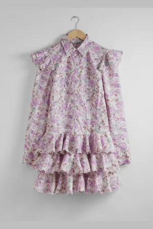 & OTHER STORIES Tiered Ruffle Mini Dress