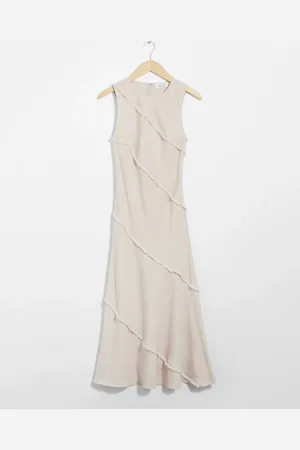 & OTHER STORIES Sleeveless A-Line Midi Dress