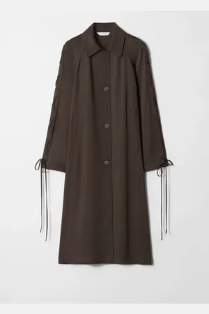 & OTHER STORIES Lace-Up Car Coat