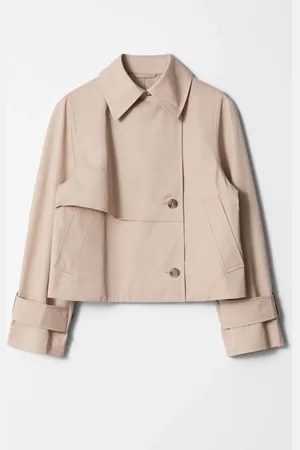 & OTHER STORIES Short Trench Coat Jacket