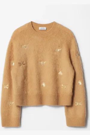 & OTHER STORIES Embroidered Mohair-Blend Jumper