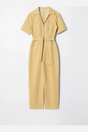 & OTHER STORIES Belted Corduroy Jumpsuit